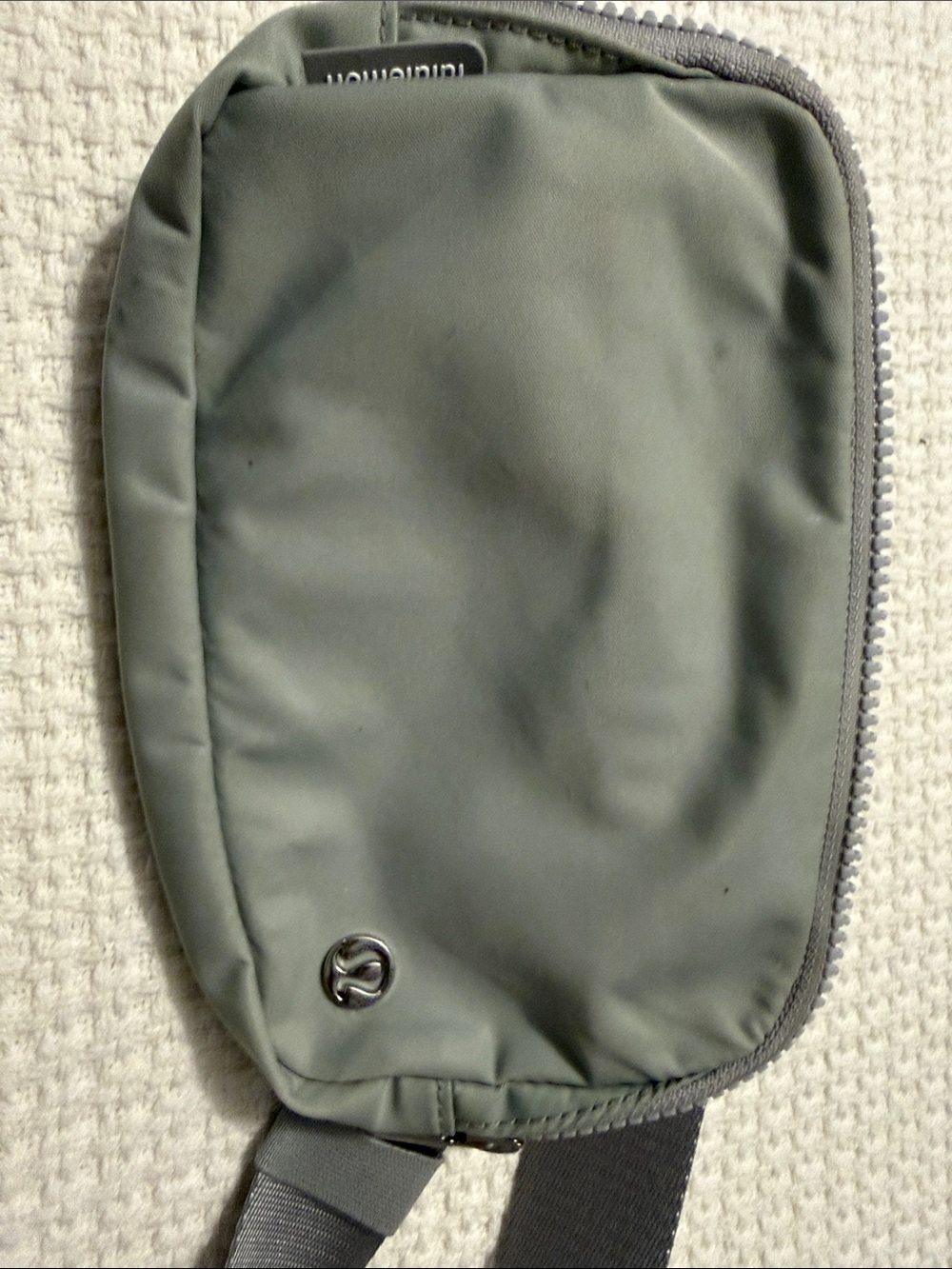 lululemon athletica Olive Gray Crossbody Belt Bag